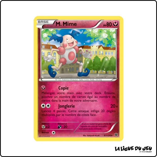 Rare - Pokemon - Impact des Destins - M. Mime 67/125