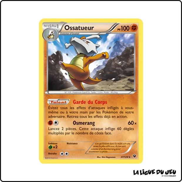 Rare - Pokemon - Impact des Destins - Ossatueur 37/125