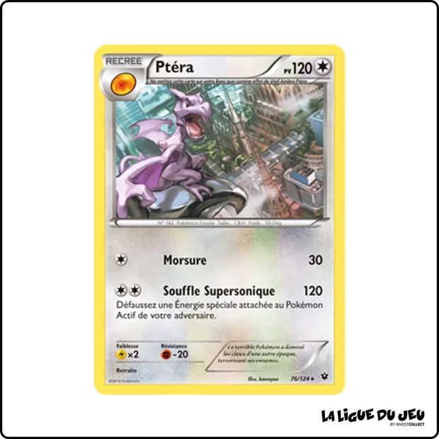 Rare - Pokemon - Impact des Destins - Ptéra 76/125