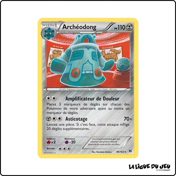 Rare - Pokemon - Impulsion Turbo - Archéodong 96/162