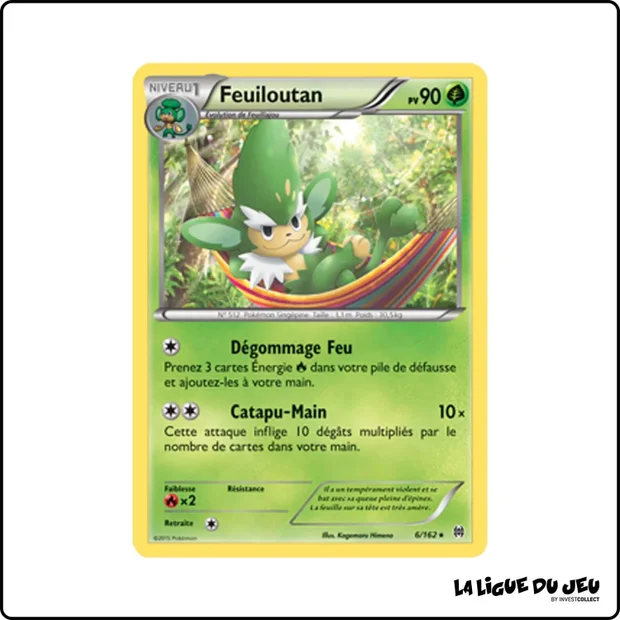 Rare - Pokemon - Impulsion Turbo - Feuiloutan 6/162