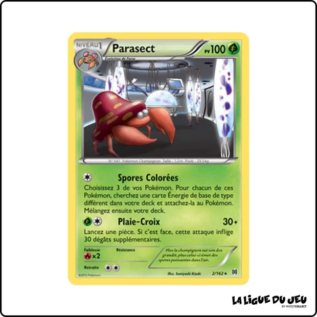 Rare - Pokemon - Impulsion Turbo - Parasect 2/162