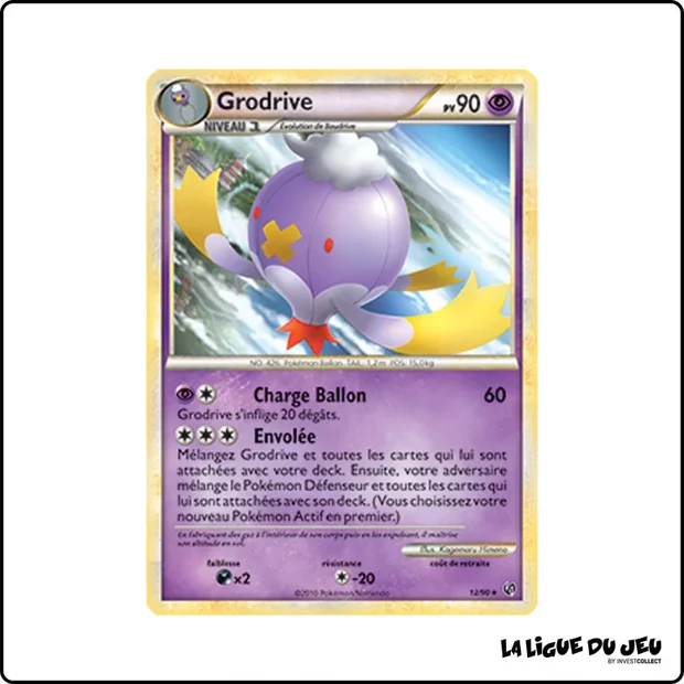 Rare - Pokemon - Indomptable - Grodrive 12/90
