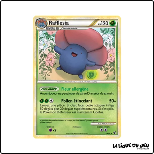 Rare - Pokemon - Indomptable - Rafflesia 24/90