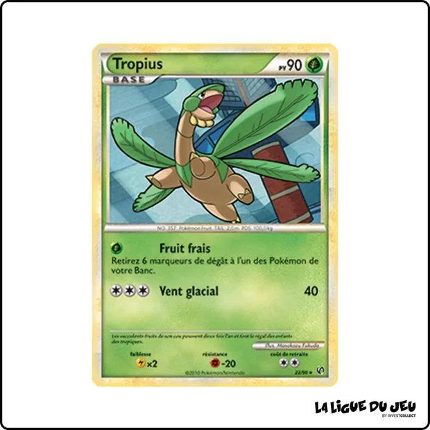 Rare - Pokemon - Indomptable - Tropius 22/90
