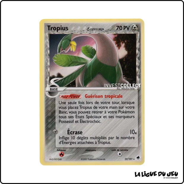 Rare - Pokemon - Île des Dragons - Tropius 23/101