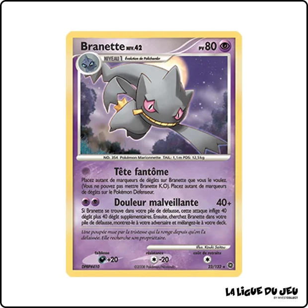 Rare - Pokemon - Merveilles Secrètes - Branette 23/132