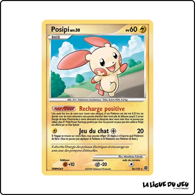 Rare - Pokemon - Merveilles Secrètes - Posipi 36/132
