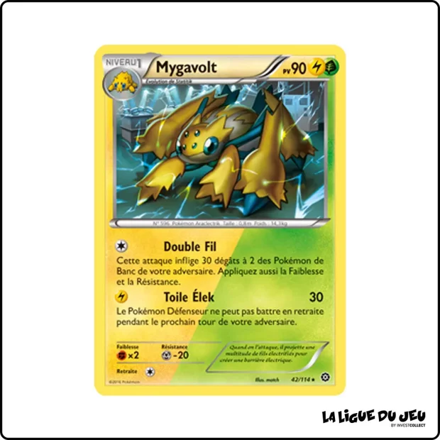 Rare - Pokemon - Offensive Vapeur - Mygavolt 42/116