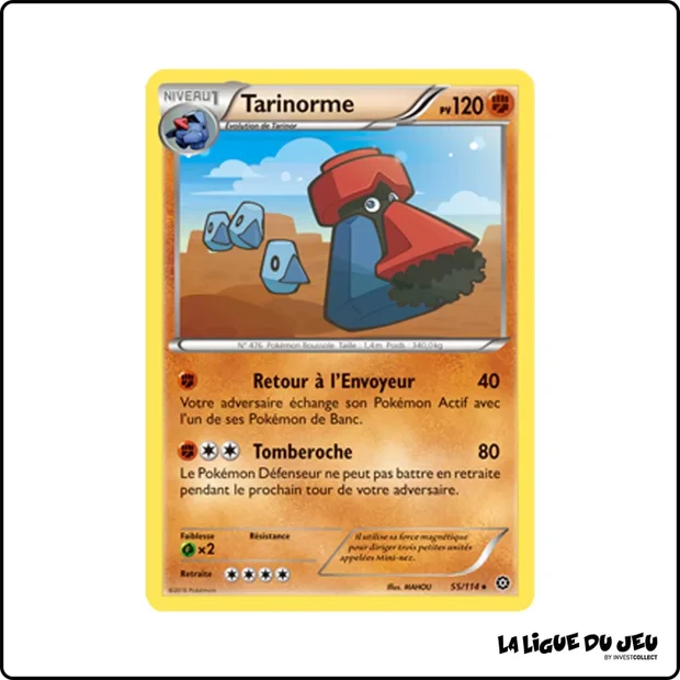 Rare - Pokemon - Offensive Vapeur - Tarinorme 55/116