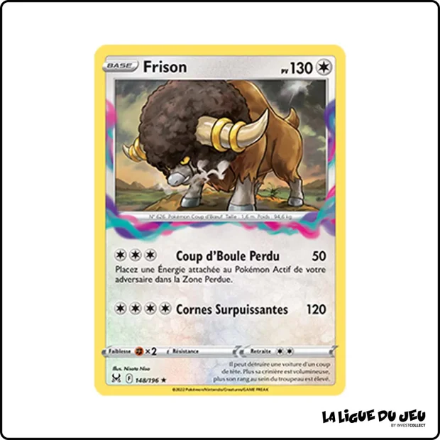 Rare - Pokemon - Origine Perdue - Frison 148/196