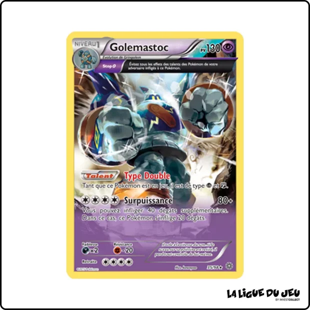 Rare - Pokemon - Origines Antiques - Golemastoc 35/98