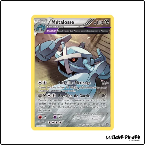 Rare - Pokemon - Origines Antiques - Métalosse 50/98
