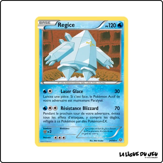 Rare - Pokemon - Origines Antiques - Regice 24/98