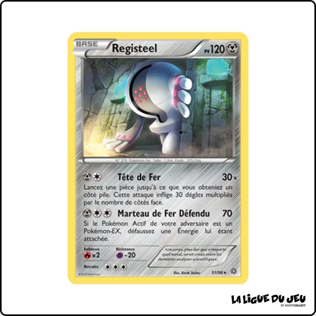 Rare - Pokemon - Origines Antiques - Registeel 51/98