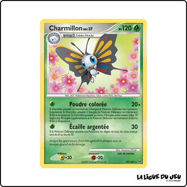 Rare - Pokemon - Platine de Base - Charmillon 21/127