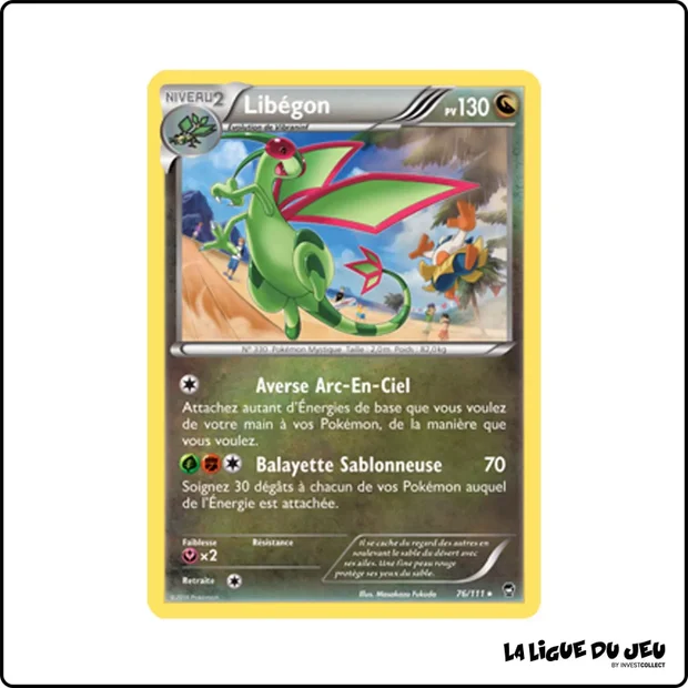 Rare - Pokemon - Poings Furieux - Libégon 76/111