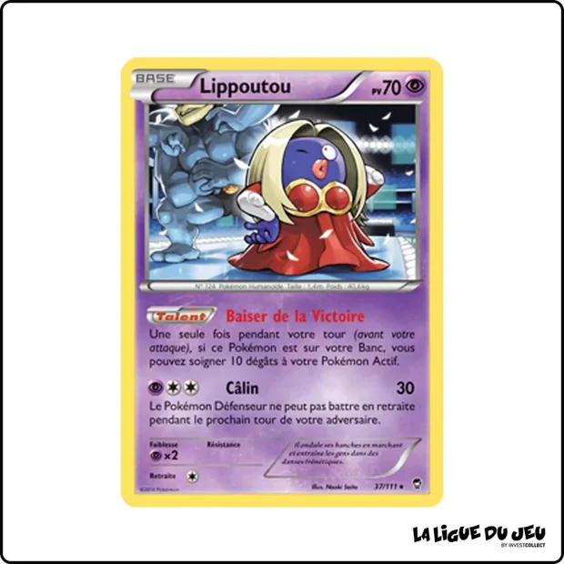 Rare - Pokemon - Poings Furieux - Lippoutou 37/111