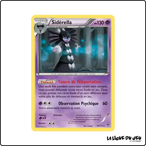 Rare - Pokemon - Poings Furieux - Sidérella 41/111