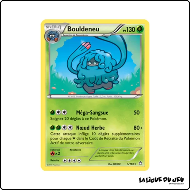 Rare - Pokemon - Primo Choc - Bouldeneu 5/160