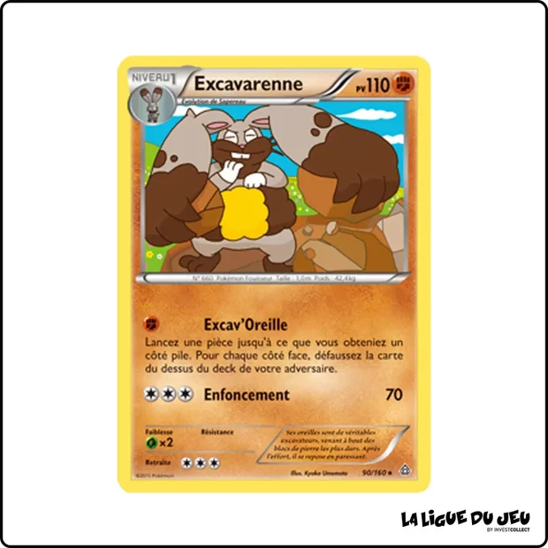Rare - Pokemon - Primo Choc - Excavarenne 90/160