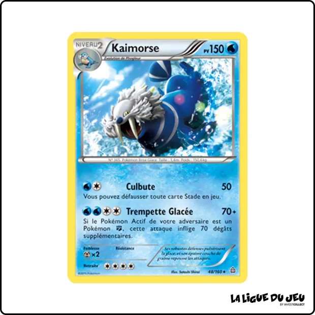 Rare - Pokemon - Primo Choc - Kaimorse 48/160