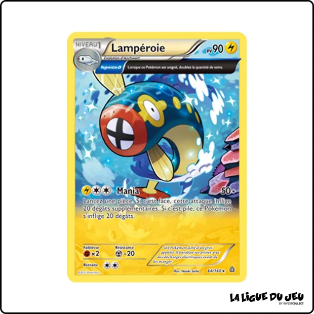 Rare - Pokemon - Primo Choc - Lampéroie 64/160