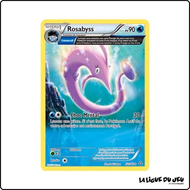 Rare - Pokemon - Primo Choc - Rosabyss 52/160