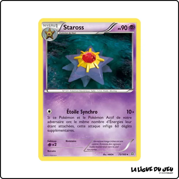 Rare - Pokemon - Primo Choc - Staross 73/160