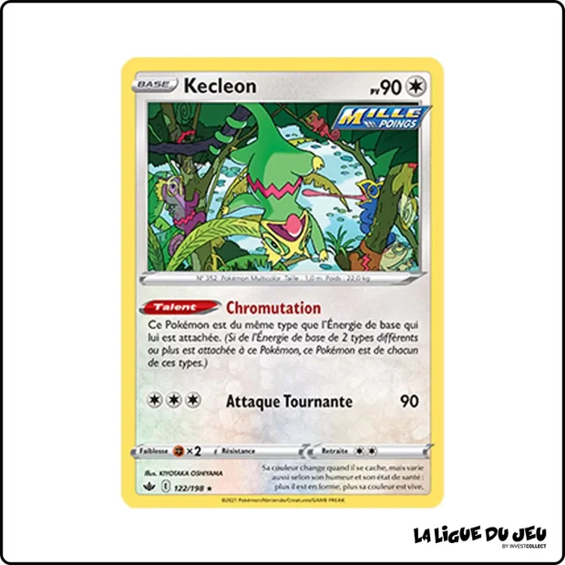 Rare - Pokemon - Règne de Glace - Kecleon 122/198