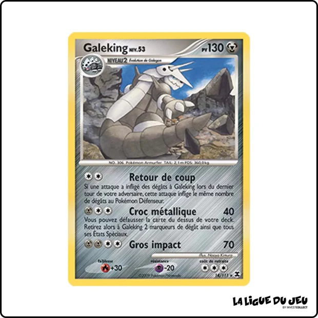 Rare - Pokemon - Rivaux Émergeants - Galeking 14/111