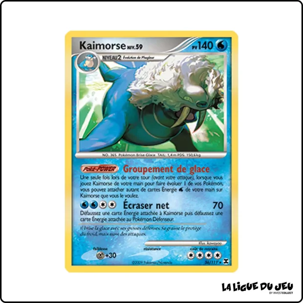 Rare - Pokemon - Rivaux Émergeants - Kaimorse 36/111