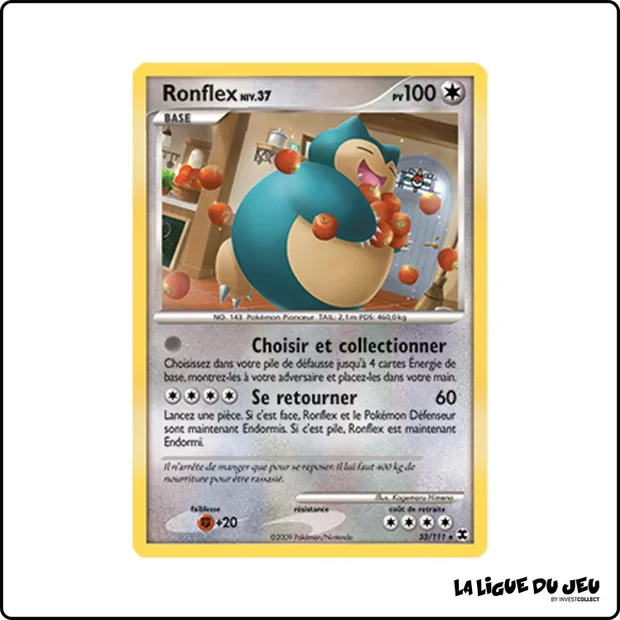 Rare - Pokemon - Rivaux Émergeants - Ronflex 33/111