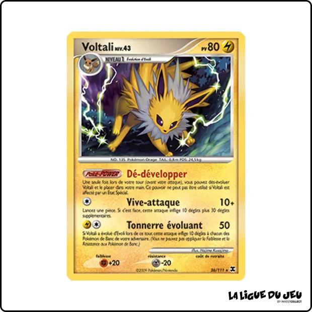 Rare - Pokemon - Rivaux Émergeants - Voltali 26/111