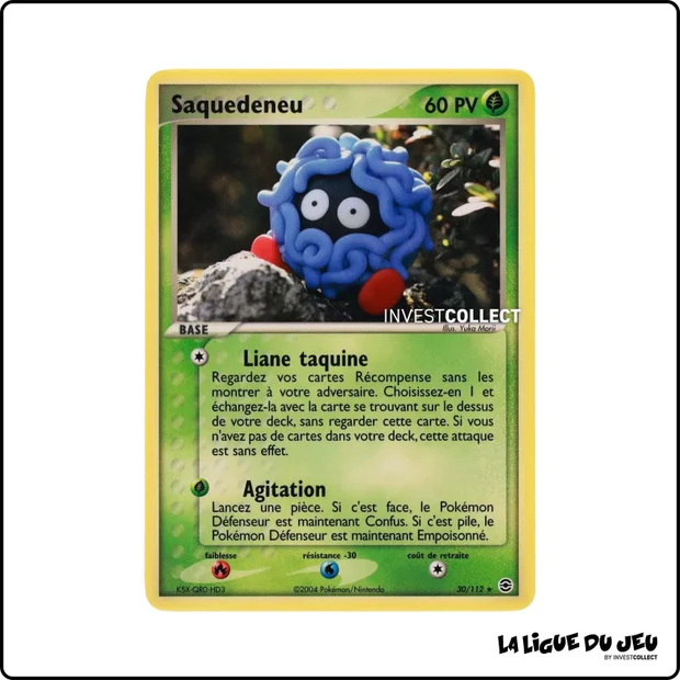 Rare - Pokemon - Rouge Feu Vert Feuille - Saquedeneu 30/112