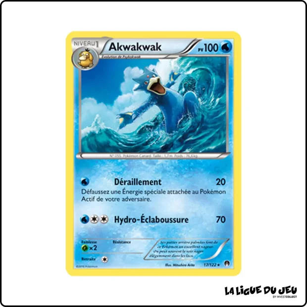 Rare - Pokemon - Rupture Turbo - Akwakwak 17/122