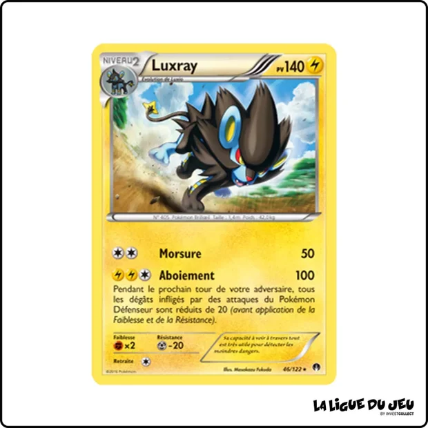 Rare - Pokemon - Rupture Turbo - Luxray 46/122