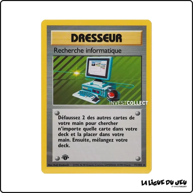 Rare - Pokemon - Set de Base - Recherche informatique 71/102