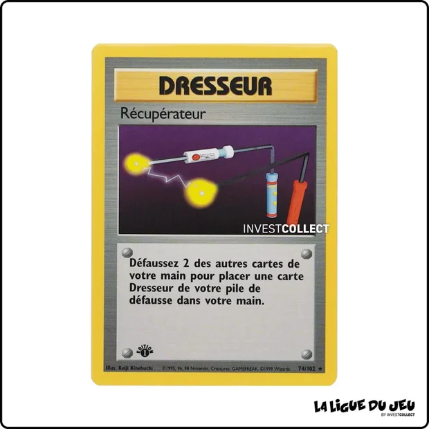 Rare - Pokemon - Set de Base - Récupérateur 74/102