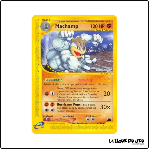 Rare - Pokemon - Skyridge - Machamp 16/144