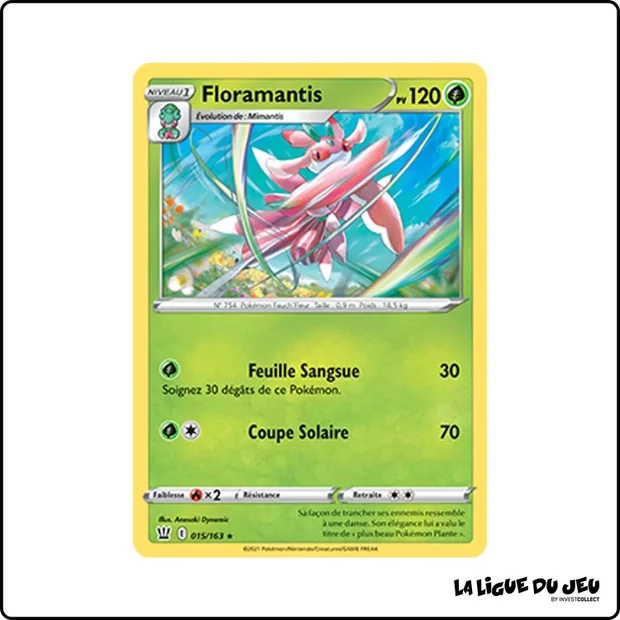Rare - Pokemon - Styles de Combat - Floramantis 15/163