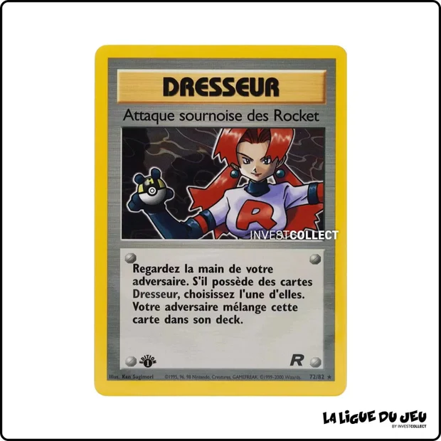 Rare - Pokemon - Team Rocket - Attaque sournoise des Rocket 72/82