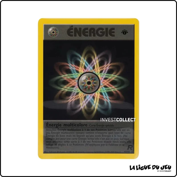 Rare - Pokemon - Team Rocket - Énergie multicolore 80/82