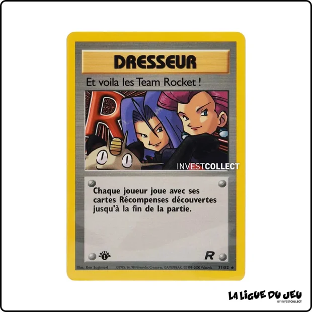 Rare - Pokemon - Team Rocket - Et voila les Team Rocket ! 71/82