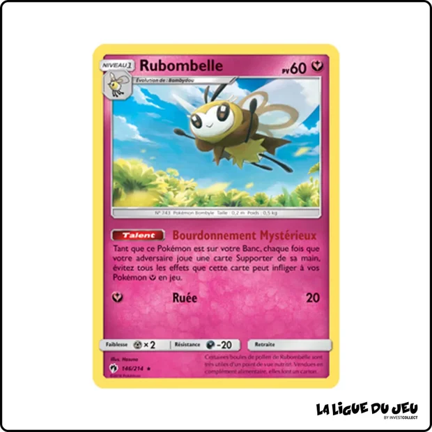 Rare - Pokemon - Tonnerre Perdu - Rubombelle 146/214