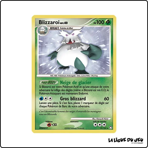 Rare - Pokemon - Trésors Mystérieux - Blizzaroi 19/123