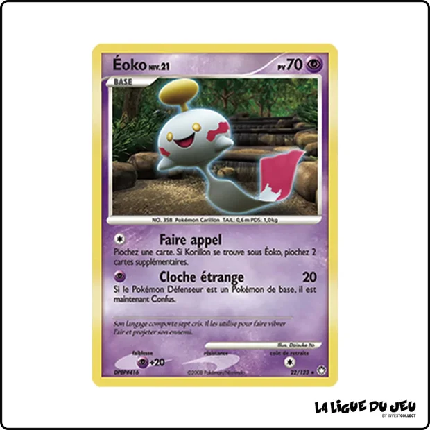 Rare - Pokemon - Trésors Mystérieux - Éoko 22/123