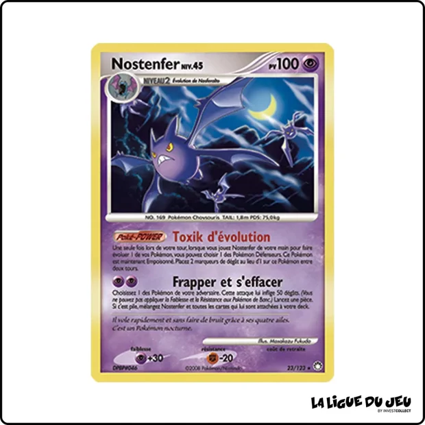Rare - Pokemon - Trésors Mystérieux - Nostenfer 23/123