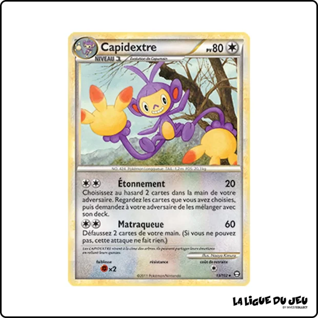 Rare - Pokemon - Trîomphe - Capidextre 13/102