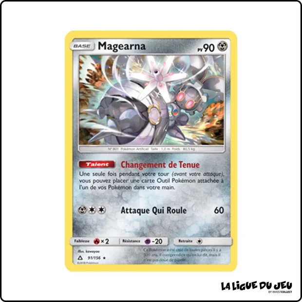 Rare - Pokemon - Ultra-Prisme - Magearna 91/156